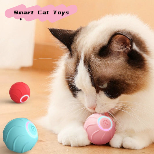 Smart Cat Rolling Ball Toy - Interactive Play Ball | Pet Tech Brand